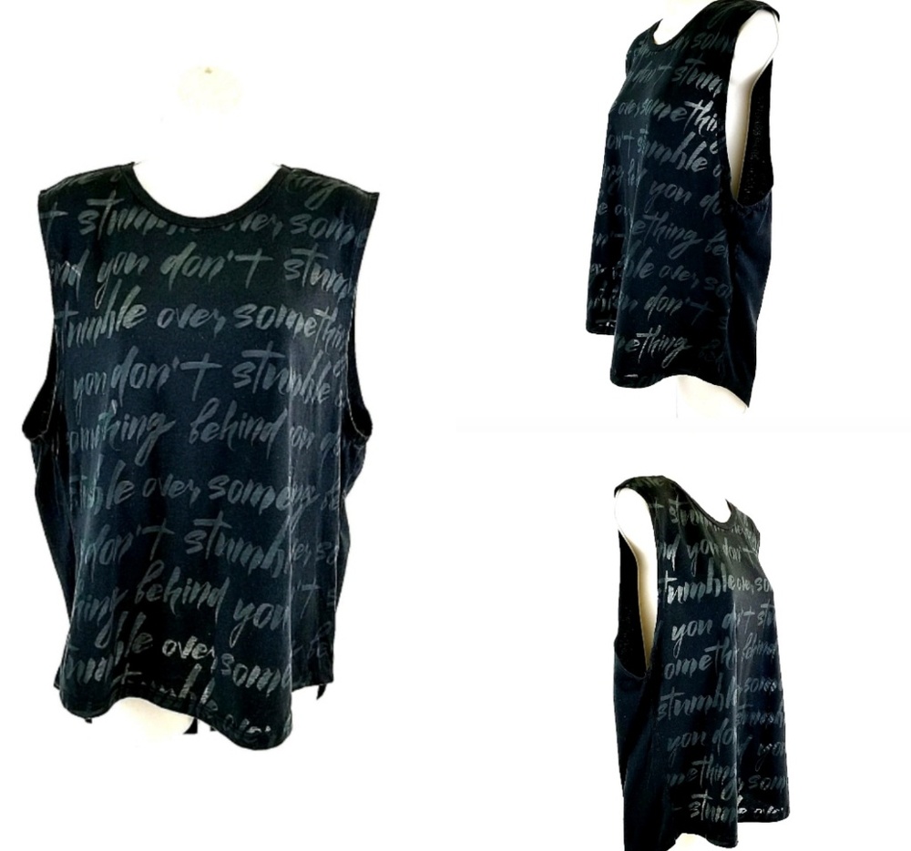 Sleeveless workout shirt beach coverup BC01